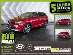 Lackierung bright red/metallic Gebraucht 2024 Opel Grandland X Elegance SUV | 19.890 € (Fairer Preis)