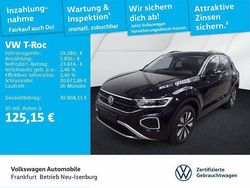 Deep black perleffekt/deep bla Gebraucht 2025 VW T-Roc Goal SUV | 29.280 € (Guter Preis)