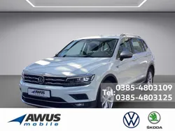 Weiss / pure white Gebraucht 2021 VW Tiguan Allspace Highline SUV | 31.990 €