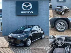 Schwarz Gebraucht 2024 Mazda 2 Center-Line Limousine | 21.990 € (Etwas zu teuer)