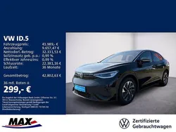 Grenadillschwarz metallic (metallic) Gebraucht 2024 VW ID.5 Pro Performance SUV | 41.989 € (Superpreis)