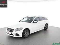 Weiß Gebraucht 2018 Mercedes C400 AMG Limousine | 33.880 € (Fairer Preis)