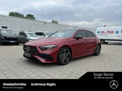Manufaktur lack manufaktur patagonienrot (metallic) Gebraucht 2024 Mercedes A200 AMG Limousine | 38.469 € (Teuer)