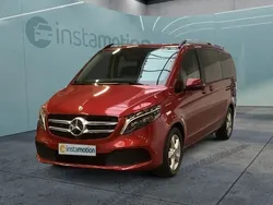 Rot Gebraucht 2024 Mercedes V300 Edition Van / Kleinbus | 62.360 € (Superpreis)