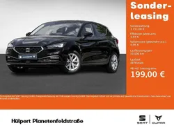 Midnightschwarz metallic Neu 2025 Seat Leon Limousine | 28.899 € (Guter Preis)