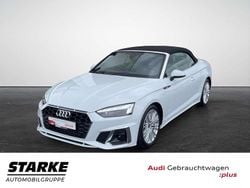 Weiß (gletscherweiß metallic) Gebraucht 2024 Audi A5 Cabriolet S-Line Cabrio | 42.990 € (Guter Preis)