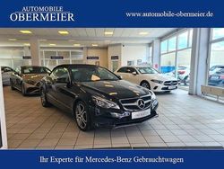 Schwarz (obsidianschwarz) Gebraucht 2015 Mercedes E250 Cabrio | 25.950 € (Fairer Preis)
