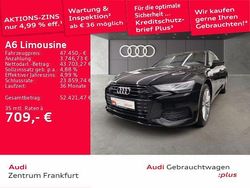 Schwarz Gebraucht 2022 Audi A6 S-Line Limousine | 47.450 € (Etwas zu teuer)