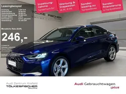 Arkona weiss Gebraucht 2024 Audi A3 Advanced Limousine | 32.898 € (Fairer Preis)
