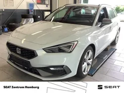 Glacial weiß metallic Gebraucht 2024 Seat Leon ST FR Kombi | 27.220 € (Fairer Preis)