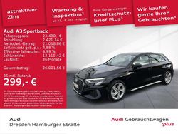 Mythosschwarz metallic Gebraucht 2021 Audi A3 Ambiente Limousine | 23.490 € (Etwas zu teuer)