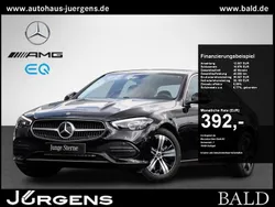Schwarz obsidianschwarz metall Gebraucht 2024 Mercedes C200 Avantgarde Limousine | 41.550 € (Fairer Preis)