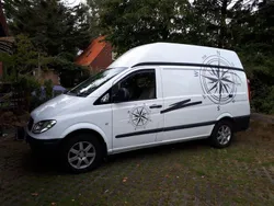 Weiß Gebraucht 2008 Mercedes Vito Van / Kleinbus | 10.150 €