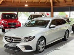 Silber Gebraucht 2017 Mercedes E400 AMG line Limousine | 28.433 € (Superpreis)