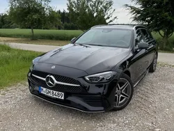 Schwarz Gebraucht 2022 Mercedes C300 AMG line Limousine | 35.400 € (Superpreis)