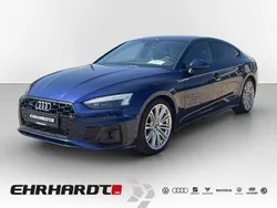 Blau Gebraucht 2022 Audi A5 Sportback S-Line Limousine | 37.990 € (Fairer Preis)