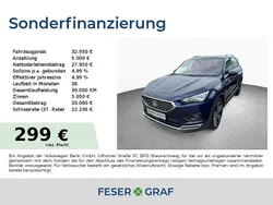 Atlantic blau Gebraucht 2022 Seat Tarraco 4Drive SUV | 32.950 € (Guter Preis)