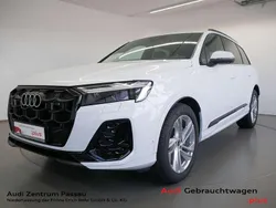 Gletscherweiß metallic Gebraucht 2024 Audi Q7 S-Line SUV | 67.590 € (Superpreis)