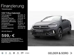 Deep black matt Neu 2025 VW T-Roc Cabriolet R-line Cabrio | 42.290 € (Guter Preis)