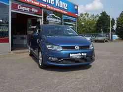 Blue silk metallic Gebraucht 2017 VW Polo Highline Kleinwagen | 13.300 € (Fairer Preis)