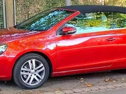 Sunset red Gebraucht 2013 VW Golf Cabriolet Cabrio | 16.495 € (Etwas zu teuer)