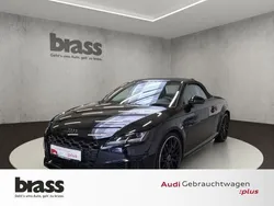 Mythosschwarz metallic/verdeck schwarz Gebraucht 2023 Audi TT Roadster Sport Cabrio | 52.600 € (Teuer)