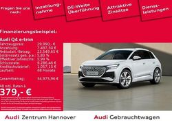 Gletscherweiß metallic Gebraucht 2022 Audi Q4 e-tron Ambiente SUV | 29.990 € (Guter Preis)