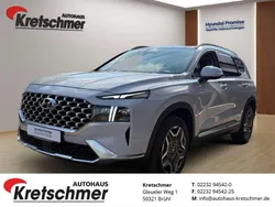 Weiss Gebraucht 2021 Hyundai Santa Fe Prime SUV | 34.490 € (Fairer Preis)