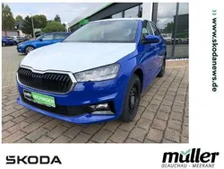 Blau (energyblau) Neu 2025 Skoda Fabia Essence Limousine | 21.390 € (Etwas zu teuer)