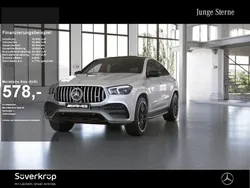 Designo diamantweiß bright Gebraucht 2021 Mercedes GLE53 AMG AMG Coupé | 72.853 € (Guter Preis)