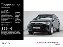 Mythosschwarz metallic Gebraucht 2024 Audi Q7 S-Line SUV | 73.449 € (Superpreis)