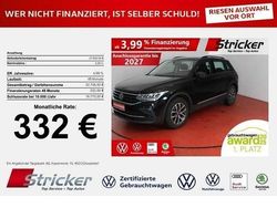 Deep black perleffekt (metallic) Gebraucht 2022 VW Tiguan Life SUV | 27.849 € (Guter Preis)