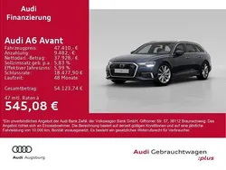 Firmamentblau metallic Gebraucht 2023 Audi A6 Design Kombi | 47.410 € (Fairer Preis)