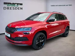 Rot Gebraucht 2021 Skoda Karoq SportLine SUV | 22.750 € (Guter Preis)