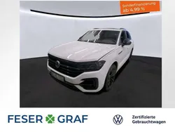Pure white Gebraucht 2021 VW Touareg R-line SUV | 51.950 € (Teuer)