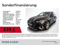 Brillantschwarz Gebraucht 2024 Audi A3 Advanced Plus Limousine | 29.888 € (Fairer Preis)