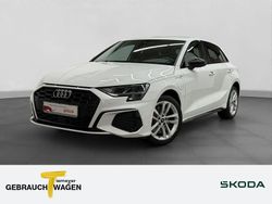 Weiß Gebraucht 2022 Audi A3 Sportback e-tron S-Line Limousine | 24.860 € (Guter Preis)
