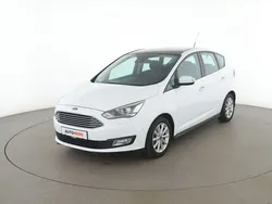 Weiß Gebraucht 2018 Ford C-MAX Titanium Van / Kleinbus | 13.790 € (Fairer Preis)