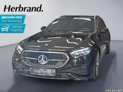 Metalliclack obsidianschwarz Gebraucht 2024 Mercedes E300 AMG Kombi | 51.990 € (Fairer Preis)