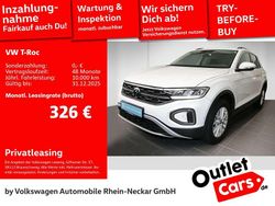 Pure white Gebraucht 2022 VW T-Roc Life SUV | 23.499 € (Fairer Preis)