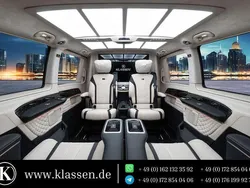 Schwarz Neu 2024 Mercedes V300 Exclusive Van / Kleinbus | 213.010 €