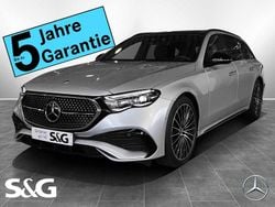 Metalliclack hightechsilber Gebraucht 2025 Mercedes E220 AMG Kombi | 68.589 €
