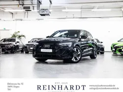 Mythosschwarz metallic Gebraucht 2023 Audi e-tron S-Line SUV | 41.645 € (Guter Preis)