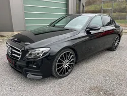 Obsidianschwarz metalliclack Gebraucht 2018 Mercedes E300 AMG Limousine | 21.990 € (Fairer Preis)