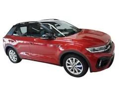 Kings red metallic/schwarz (metallic) Gebraucht 2024 VW T-Roc R SUV | 38.980 € (Fairer Preis)