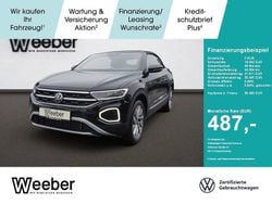 Schwarz Gebraucht 2025 VW T-Roc Cabriolet Style Cabrio | 35.490 € (Fairer Preis)