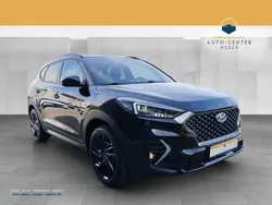 Schwarz Gebraucht 2019 Hyundai Tucson N Line SUV | 24.680 € (Fairer Preis)