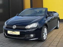Schwarz metallic Gebraucht 2015 VW Golf VII LOUNGE Cabrio | 10.490 € (Fairer Preis)