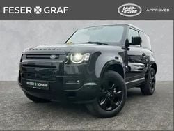 Santorini black (schwarz) Gebraucht 2025 Land Rover Defender SE Dynamic SUV | 76.350 € (Superpreis)