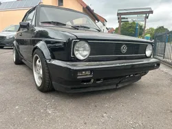 Schwarz Gebraucht 1988 VW Golf Cabriolet Karmann Cabrio | 4.150 €